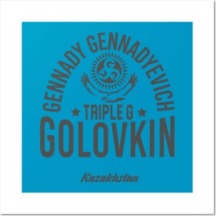 Gennady Golovkin Triple G Posters and Art